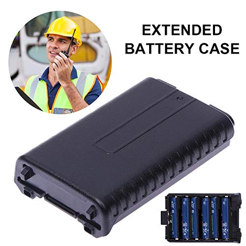Battery Organizer Battery Case Battery Box C-6 AAA Extended Battery Case Storage Box for Baofeng UV5R 5RA B C D 5RE Plus Two Way Radio - Thumbnail 4
