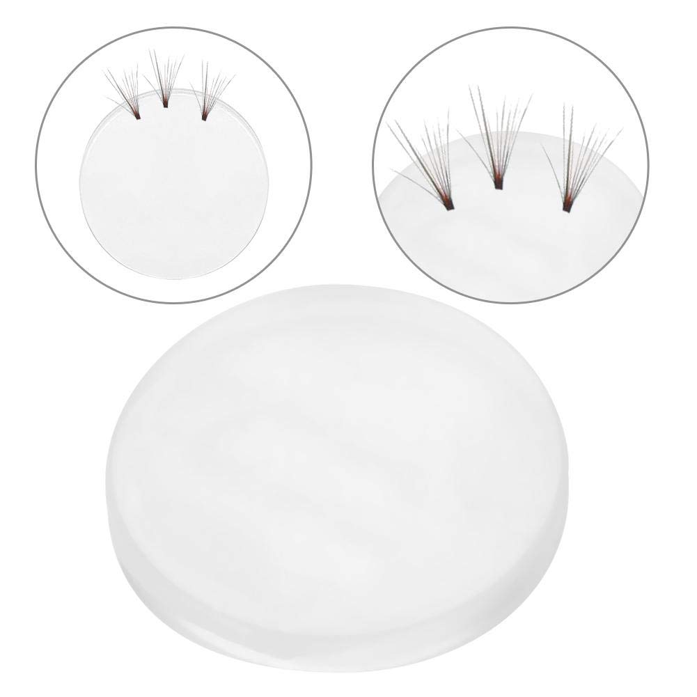 Silicone Eyelash Extension Pads - Eyelash Adhesive Stand Holder - Patch Pallet for False Eyelashes Root Makeup Tool - 3cm Size