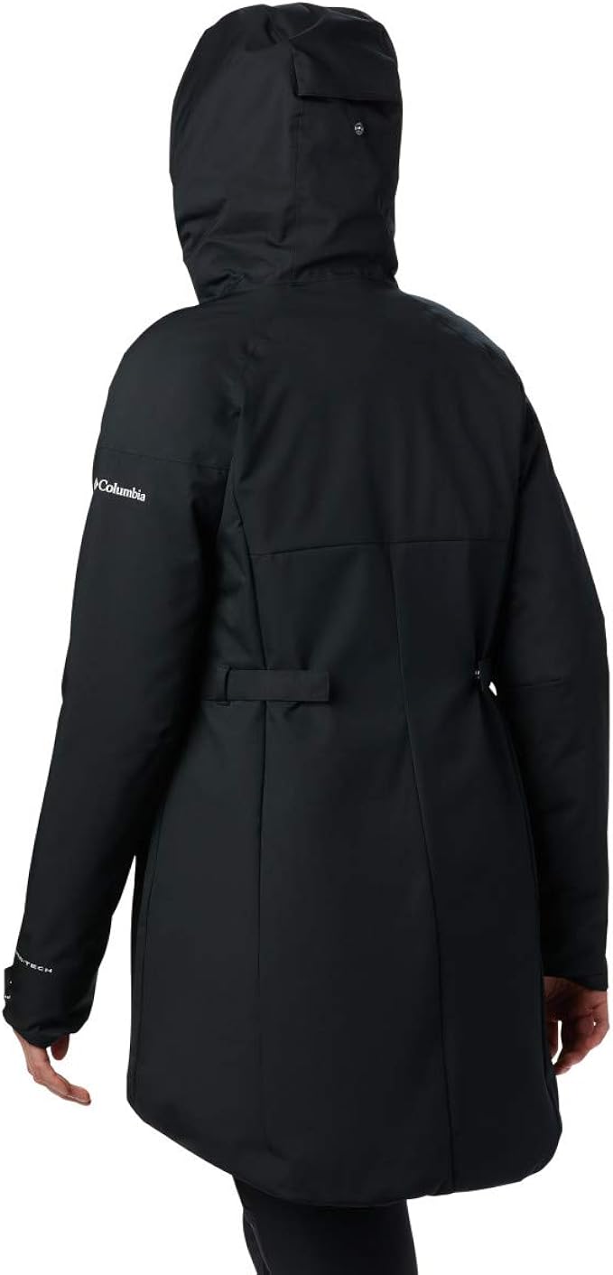 Columbia 哥伦比亚  Autumn Rise 防水 女式中长款连帽保暖棉服 XL码1.7折.86 海淘转运到手约￥307