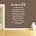 Wall Decal Vinyl Sticker Decals Art Decor Design Quote Lettering Word Symbol Namaste Mandala Yoga Indian Buddha Dorm Office Bedroom (r1348)