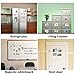 HIIMIEI Magnetic Photo Frames for Refrigerator 4x6 Inches,12 Pack, No Sratched Fridge Magnets Picture Frame Photo Sleeves Protected by Removable Film