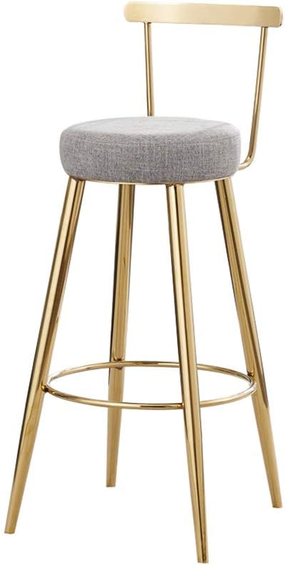 Best Bar Stool ’30 Inch Seat Height’ Swivel Gold Color