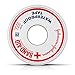 Band-Aid First Aid Tapes, Waterproof Tape, 1/2 Inch x 10 yds (Pack of 6)