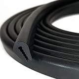 Tintvent Rubber Edge Trim 26Feet, EPDM U Channel