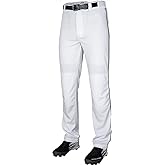 Rawlings | Men’s Semi-Relaxed Full Length Baseball Pants | Piped | Adult Sizes | Multiple Colors