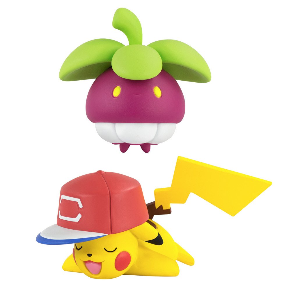 POKEMON T19033 "Ash s Pikachu vs Bounsweet" Figure