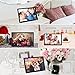 YENOCK Digital Picture Frame, 15.4 Inch 1280 x 800 High Resolution Photo/Music/HD Video Player/Calendar/Alarm Auto On/Off Advertising Player with Remote Control