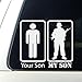 My Son Your Son Family - Sticker Bumper Window Troops - Air Force Tradition Marine Navy Pride Army Logo National Guard