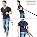 PELLOR Resistance Shoulder Strap, Training Equipment Weight Bearing Band Black Easy to Use Lightweight Gym Must Home Exerciser