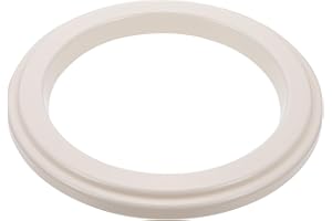 KALLORY 9-inch Plastic Pizza Saucing Ring DIY Pizza Baking Tool for Even Sauce Spread Kitchen Bakeware