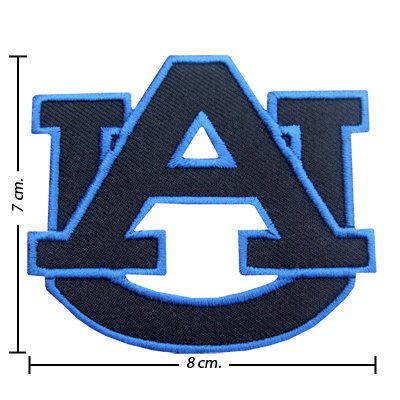 Auburn Tigers Type-2 Embroidered Iron On Patch