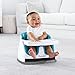 Ingenuity Baby Base 2-in-1 Seat - Peacock Blue - Booster Feeding Seat