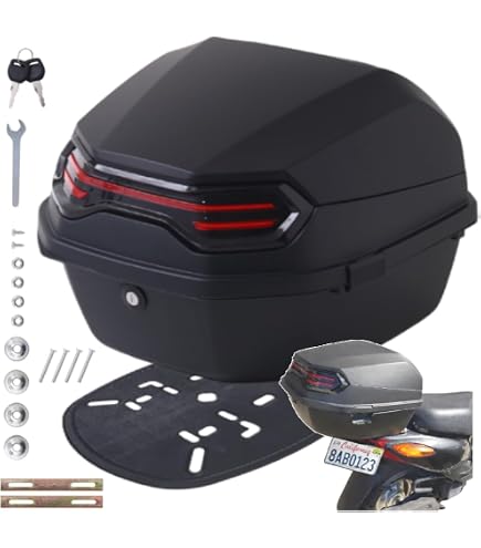 Amazon.com: Givi TRK52 Trekker Monokey Top Case (52 Liter) (Matte