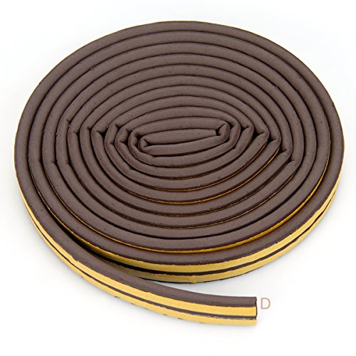 image for AUSPA Weather Stripping,Door Window Adhesive Seal Strips for Windproof