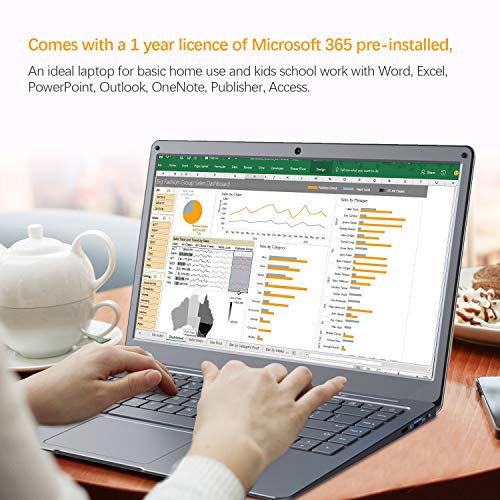 Jumper-Laptop-with-Microsoft-Office-365-133-inches-FHD-Computer-PC-4GB-RAM-64GB-eMMC-Intel-Celeron-CPU-Windows-10-Dual-band-WiFi-USB30-Support-256GB-TF-card-and-1TB-SSD-Expansion