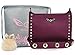 Women Handbags- Purses Crossbody Bags with Furry by Florance Jones,Wine,Universal