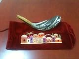 Shofar Red Velvet Bag Carry Shofar Israel