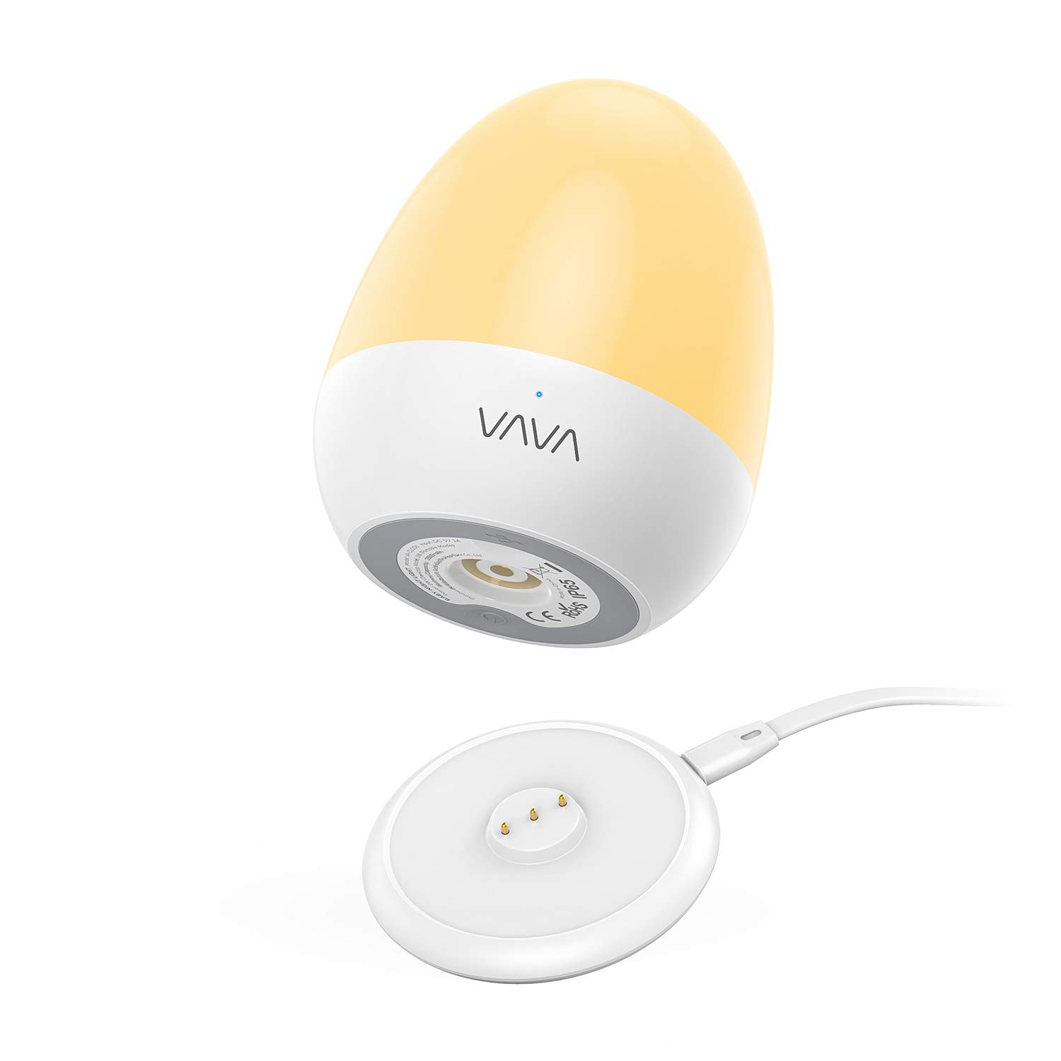 VAVA VACL006 Night Lights for Kids with Stable Charging Pad, ABS+PC