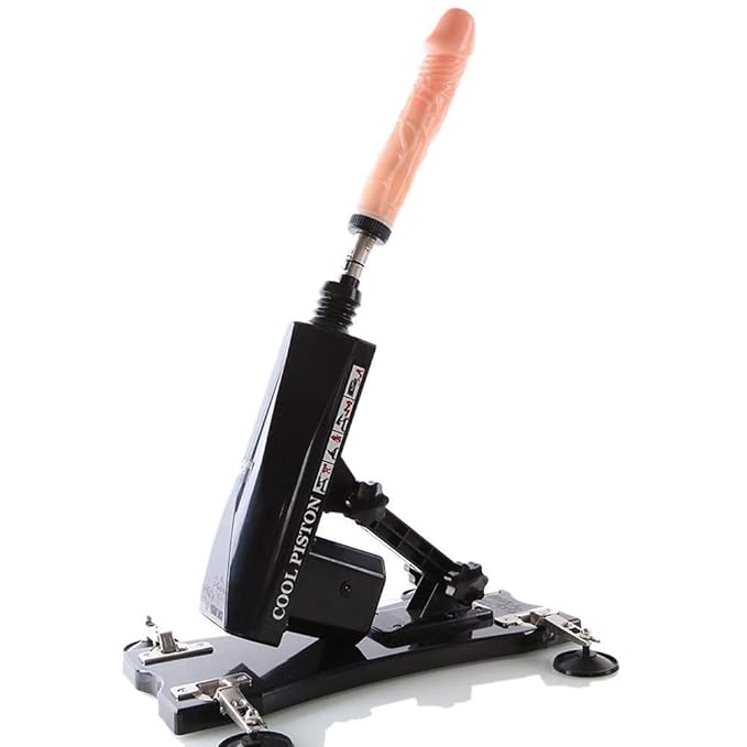 ZSDJ Sex-Maschine und automatische Teleskop-Dildo Toys4 für Sex-Spielzeug für Frauen und Paare, Black