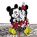 Lovepop Disney Mickey & Minnie In Love Pop Up Card - 3D Valentines Day Card Pop Up Valentines Day Card, Couples Card, Pop Up Greeting Card, Disney Birthday Card