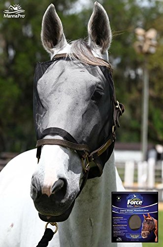 Manna Pro Insect Shield Opti-Force Fly Mask Standard