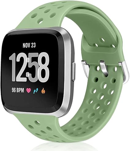 fitbit versa green band