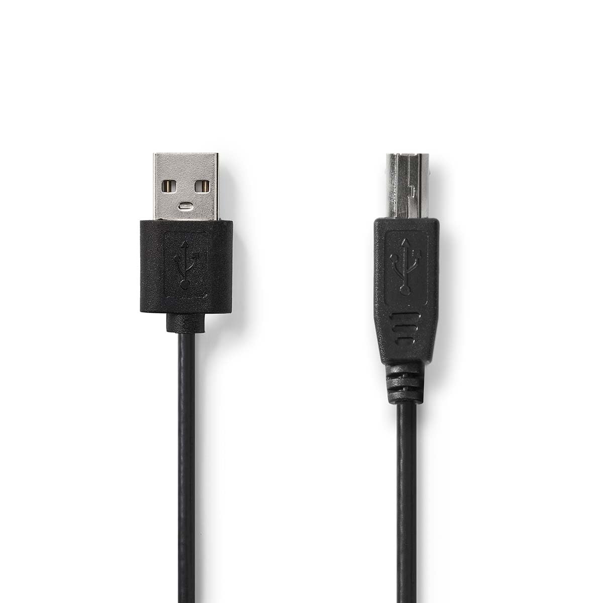 NEDIS USB Cable 2.0, Durable Copper Core Design, 3.0m - This 2.0 USB Cable Is Suitable for Connecting a Printer, Scanner or Hard Disk to a PC