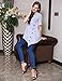 Sweetnight Women's Casual O-Neck Short Sleeve Solid Asymmetrical Pleated T-Shirt Blouse Top Plus Size (XXXL, Gray)