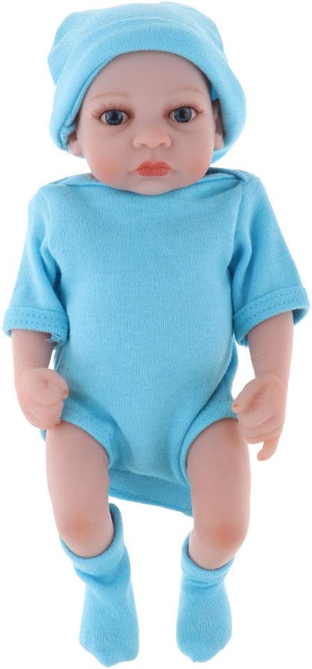 Prezzo P Prettyia Bambola Neonati Rinato in Silicone da 26 cm Accessori Giochi DIY per Bambini 0-4 Anni - B Offerte