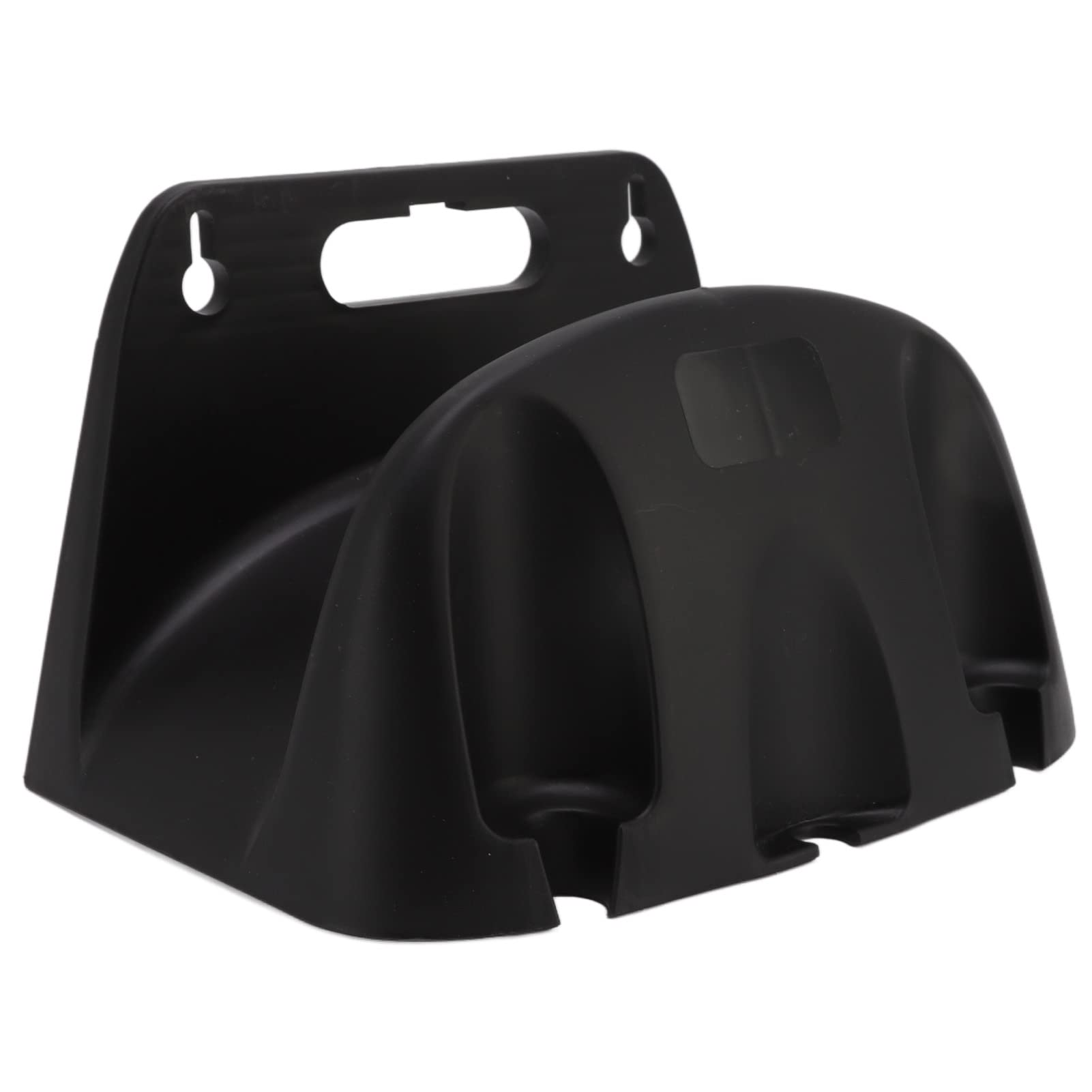 Wall Mounted Water Pipe Reel Hose Hanger Wall Mounted, Bracket Hose Storage Reel Holder Garden Hose Pipe Hanger for 20m Tube Winding Hose Accessories (Black)