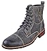Ferro Aldo MFA-808561 Grey Mens Lace up Military Combat Work Desert Ankle Boot Size 9
