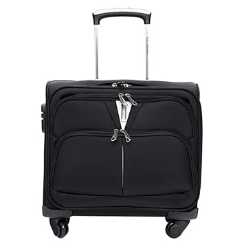 Mboss 29 Ltrs Black Laptop Roller Case (MONT002)
