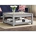 Better Homes and Gardens Langley Bay Coffee Table, Gray/Sonoma Oak (Gray)