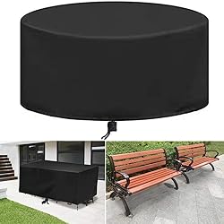 Patio Furniture Covers Waterproof Round 96 x 23