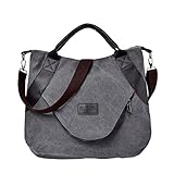 YJYDADA Bag,Retro Women's Canvas Zipper Shoulder