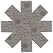 Now Designs Pan Protectors, Set of 3, Pots and Pans Grey Print
