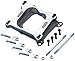 Mr. Gasket Carburetor Adapter Kit 4Bbl To 4Bbl, Silver