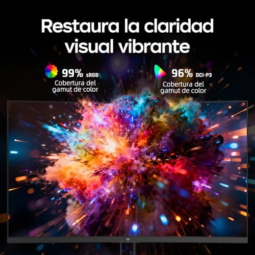 Monitor Gaming Curvo 32 Pulgadas 240Hz | FHD | 1ms MPRT | Panel VA 1500R | HDR10 | Contraste 5000:1 | AMD FreeSync | sRGB 128% Amplia | HDMI 2.0/DP 1.4 | Montaje VESA | H32C5