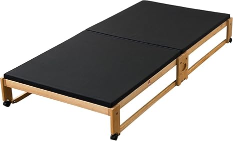 Amazon エムール 折りたたみベッド 日本製 炭入り畳 消臭 空気洗浄 シングル ベッドフレーム オンライン通販