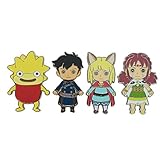 Official Ni No Kuni II Character Magnet Four Pack Set