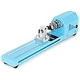 DIFU Mini Wood Lathe Beads Polisher Machine Wood Woodworking Cutting DIY Tool 150W 4000-7000RPM Mini Lathe Drill, Blue