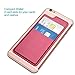 dodocool Self Adhesive Stick-on Wallet Credit Card Holder for iPhone 7 / 7 Plus 6 / 6 Plus Samsung LG HTC