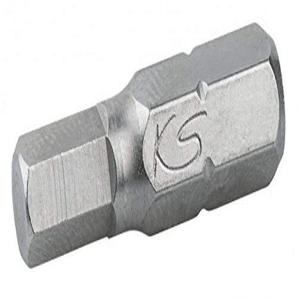 KS Tools 911.3619 1/4 Inch Classic Bit Hexagon Socket Driver, 25 mm, 7/32 Inch, Pack of 5