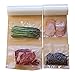 Simple Houseware Vacuum Sealer Bags 8'' x 50' Sous Vide Roll, 2-Pack