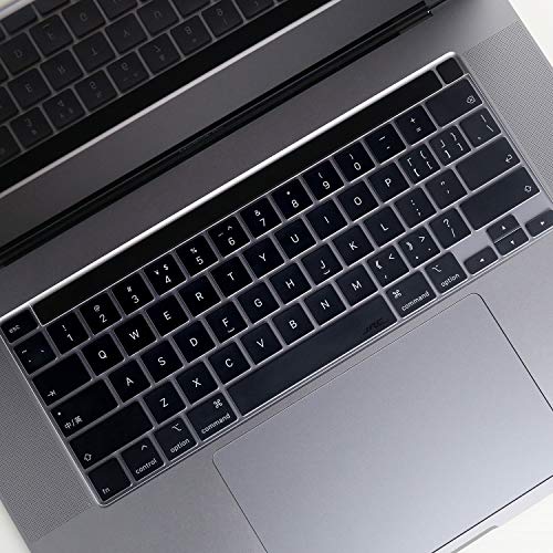 Premium Ultra Thin Keyboard Cover for Newest MacBook Pro 16.1-Inch A2141 2019+, Ultra Soft-Touch Keyboard Skin for MacBook 16.1", US Layout