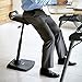 Vari Active Seat Basic - Adjustable Ergonomic Standing Desk Chair - Compact Wobble Perch Stool - Dynamic Range of Movement - No Assembly Required
