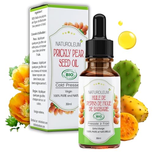 ORGANIC Prickly Pear SEED OIL, Pure and natural, cold pressed - extra virgin - nourishing skin, face and hair care Vegan 30ml — image 1