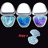 3 Pack Upgraded Version Teeth Trainer,Anti Snoring Nose Clip,Applied to Prevent Snoring,Teeth Retainer Anti Teeth Grinding and Clenching