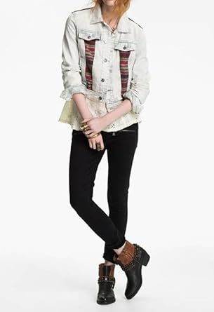 white wash jean jacket