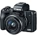 Canon EOS M50 Mirrorless Digital Camera with 15-45mm Lens (International Model) (2680C011) – Starter Bundlethumb 1